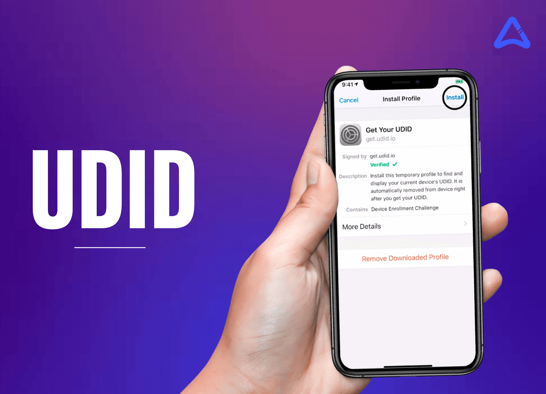 Get your UDiD for Iphone