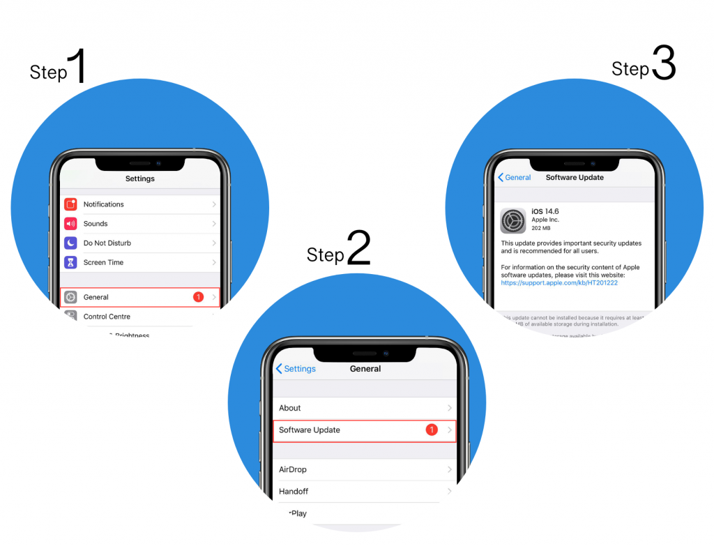 Step to Download Apple iOS 14.6