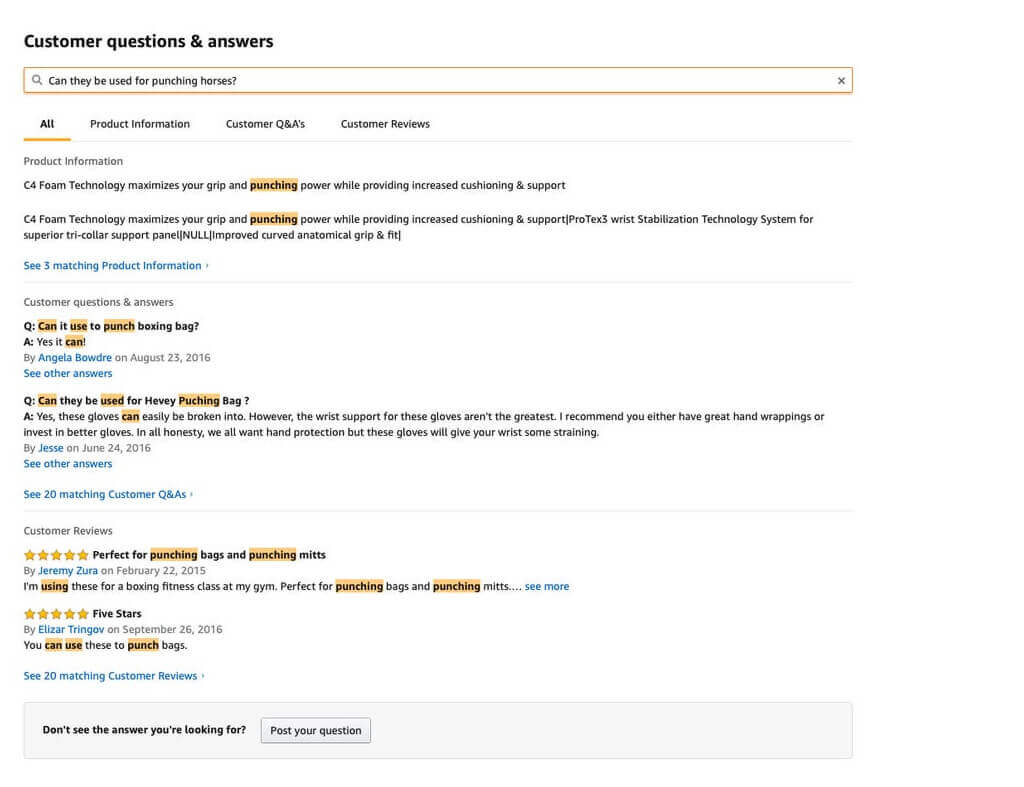 FAQ Amazon