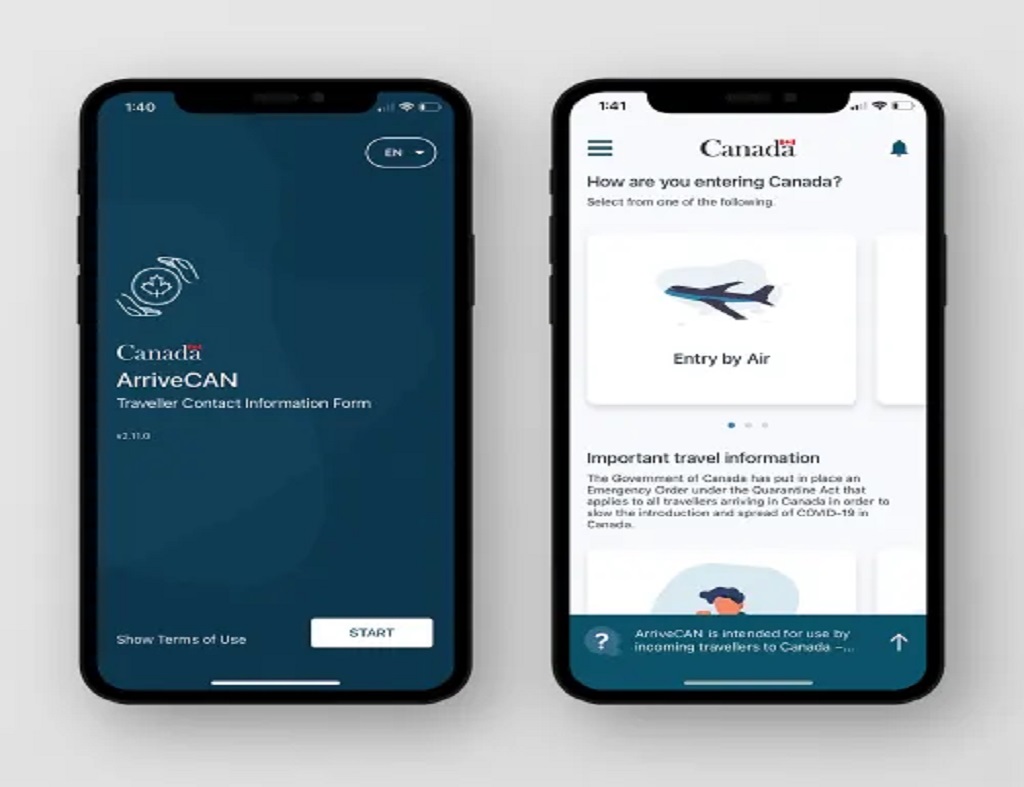 ArriveCAN Apps - Covid Travel Apps