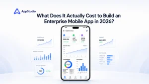 enterprise app development cost featured image