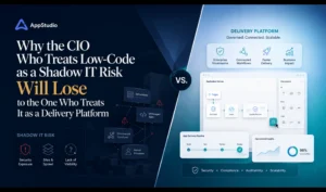 Why the CIO Who Treats Low-Code as a Shadow IT Risk Will Lose to the One Who Treats It as a Delivery Platform banner image
